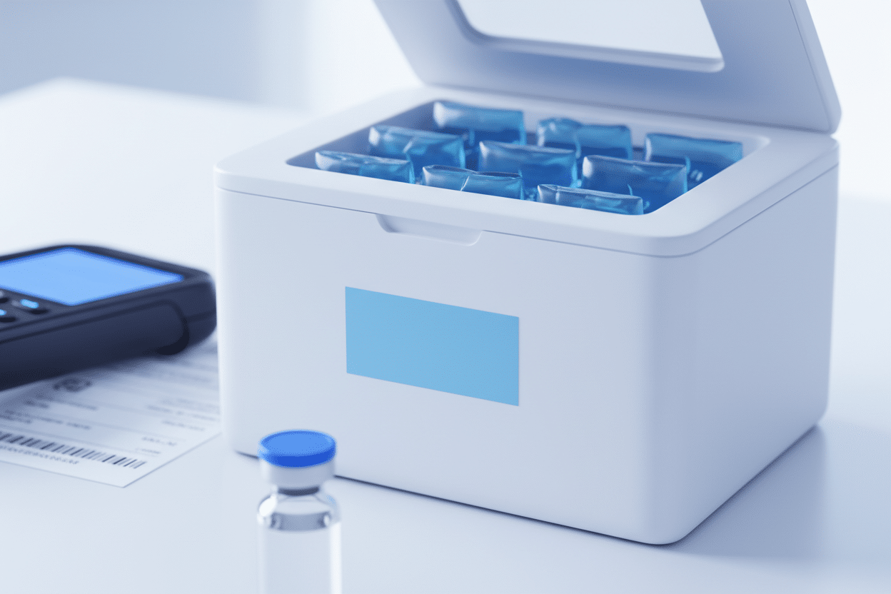 Peptide shipping UK with insulated packaging, cold packs, and tracked delivery